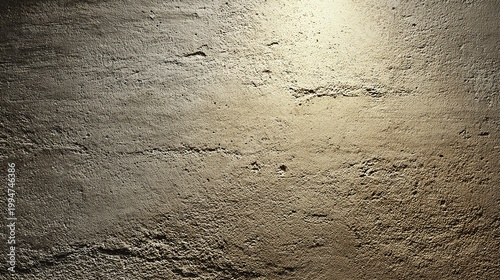Close-up of textured concrete surface with uneven lighting and subtle cracks