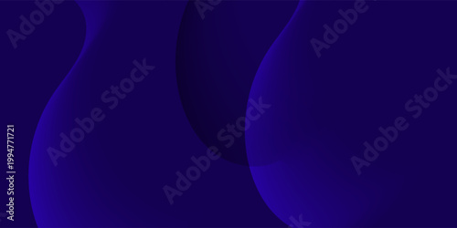Abstract blue Wavy Background with Subtle Fluid Curves