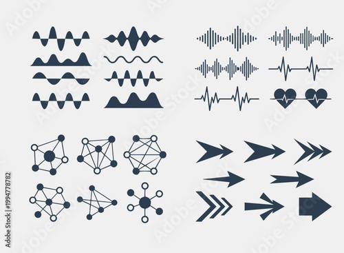 set of vector icons