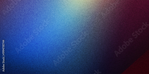 Abstract Colorful Grainy Gradient Background with Noise Texture