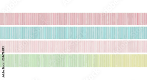 Pastel striped pattern with horizontal lines in soft pink, blue, green, and yellow shades.