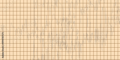 Brown check on pink or orange background. Cage pattern fabric, seamless pattern. Texture from tartan, plaid, shirts, clothes, dresses, bedding, blankets, and other textiles. Template for ornament.