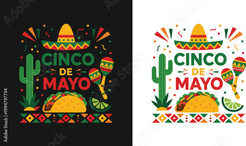 Cinco de mayo celebration vibrant designs for festive occasions