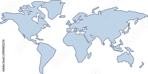World Map Outline