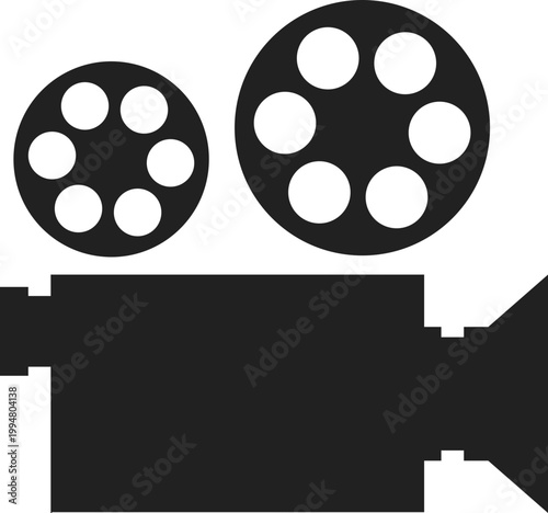 Vintage Film Camera Icon