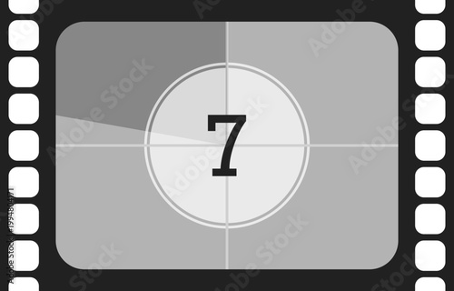 Film Reel Countdown Timer