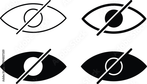 Sensitive content censored icons warning restricted blurred media vector illustration design