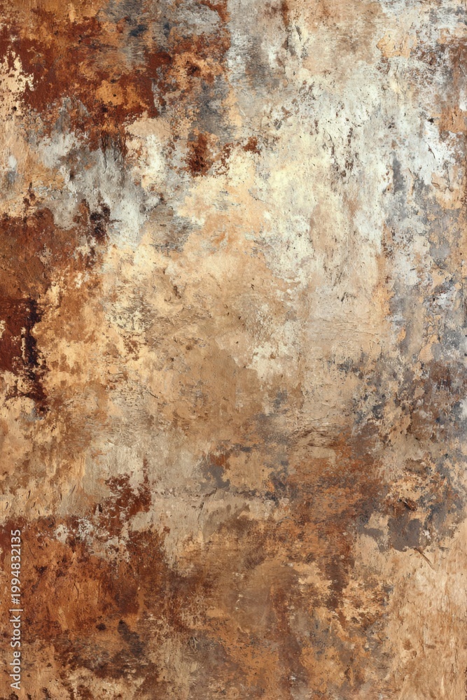 Fototapeta premium Warm Tones in Brown and Beige Palette for Abstract Artistic Background or Textures in Various Creative Projects