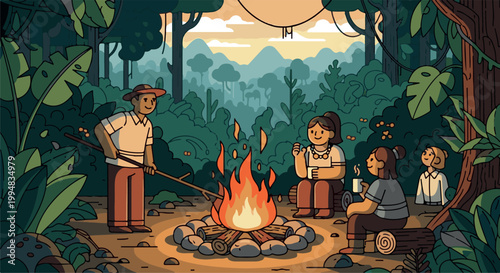 Adobe Illustrator Artwork winter camp