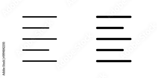 Align left icon in solid fill style, displayed in black on white background. Ideal for text formatting, layout alignment, and editing tools in user interfaces.