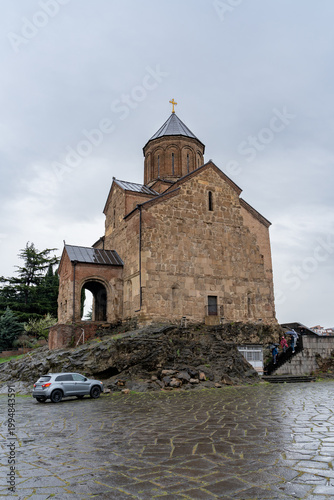 Metekhi church, is a Georgian Orthodox Christian church