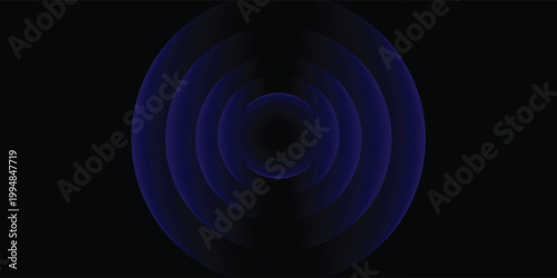 Sonic waves, WiFi signal glowing elements, radar sensor light effects, round wireless network neon symbols. Vector illustration.