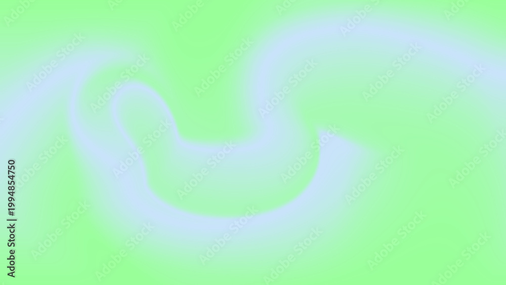 Fototapeta premium Dreamy pastel abstract background with green and blue gradient swirl for modern design, branding and digital creative industry