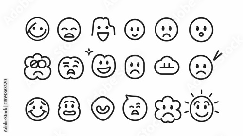 gaslighting behavior signs flat design vector illustration set