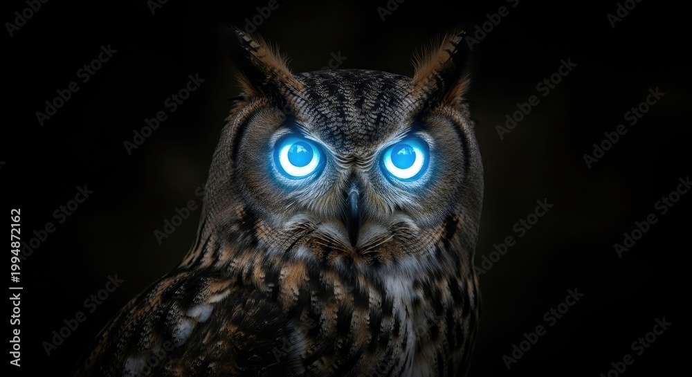 Obraz premium great horned owl
