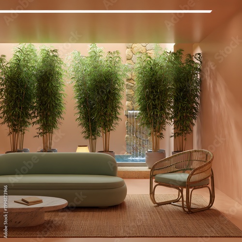 interior of a modern living room