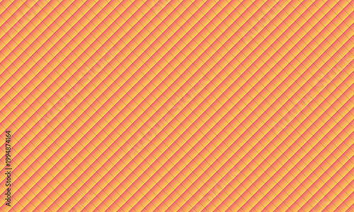 Vibrant orange and pink diagonal striped pattern background texture