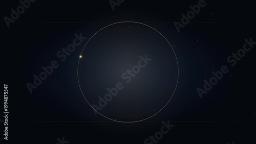Elegant Gold Didot Serif Countdown Five Seconds Luxury Wedding Loop on Dark Background