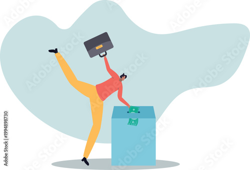 Money shred bad investment, scam or fraud causing losing money, mistake or financial failure spending.human life and situation.