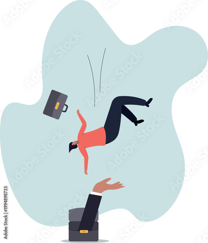 Business support, insurance or emergency money to rescue in economic crisis or investing margin of safety to protect losses.human life and situation.