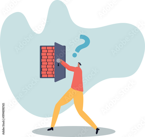 Business dead end, no way to exit or big mistake and wrong decision, obstacle and difficulty to overcome.human life and situation.