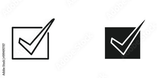 Comparison of checkmark icons on different background styles