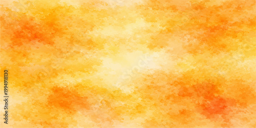 Abstract a dynamic interplay of watercolor artistry and digital craftsmanship, showcasing a gradient canvas. blending warm hues into a captivating display.