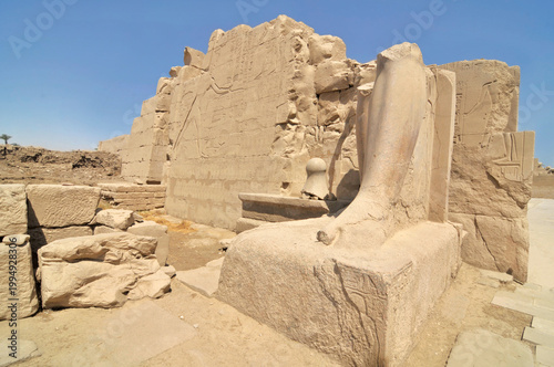 Tableau sur toile Luxor Temple  a large Ancient Egyptian temple complex located on the east bank