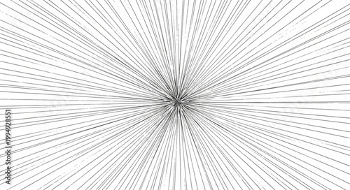 Abstract digital network grid pattern with converging lines.