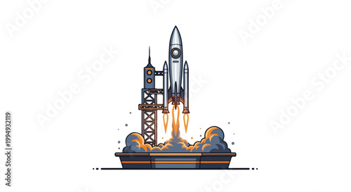 Smart City and IoT Icon Set with Traffic Lights, Drones, and Connected Buildings. Vector Illustration