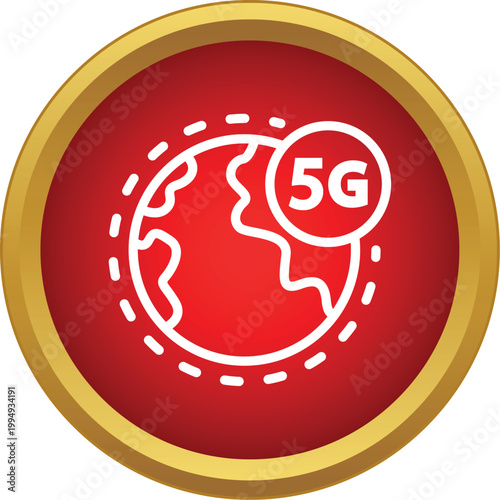 Global 5g network connecting world technology communication