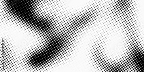Black radial halftone circles. Dotted sound wave rings. Stippled epicenter, target, radar icon concept. Ripple concentric signal vibration element. Vector round dashed and dotted gradient pattern