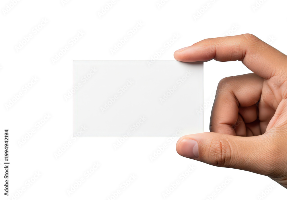 Obraz premium Hand holding an empty smartphone screen