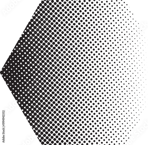 Geometric Halftone Pattern Light Bursts for Graphic Design
