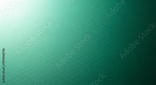 A smooth, teal gradient background with a bright, diffused light source.