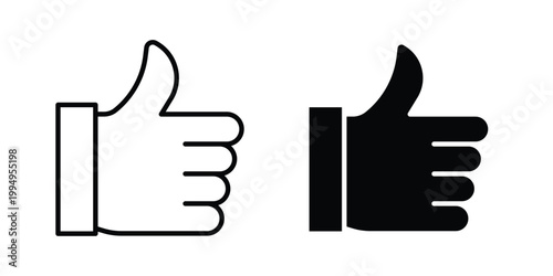 Appreciation icon. glyph style icon. Stroke icons