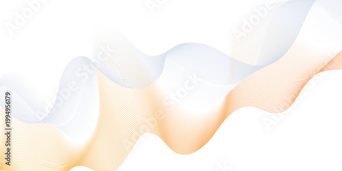 Dynamic minimal smoke sound line. Energy abstract smooth colorful gradient frequency isolated element creative blend. Science tech swirls with thin twisted connected vibration simple grid.