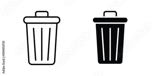 Delete icon. glyph style icon. Stroke icons