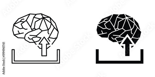 Contrast between a healthy brain and a deteriorating brain structure