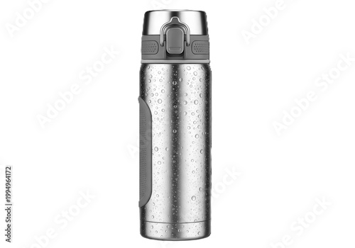 Stainless steel spray bottle with fine mist nozzle for precision application