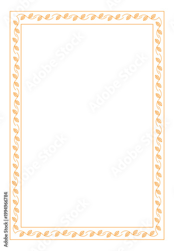 Frame design for small book . Height 8.4'', Width 5.85'' .