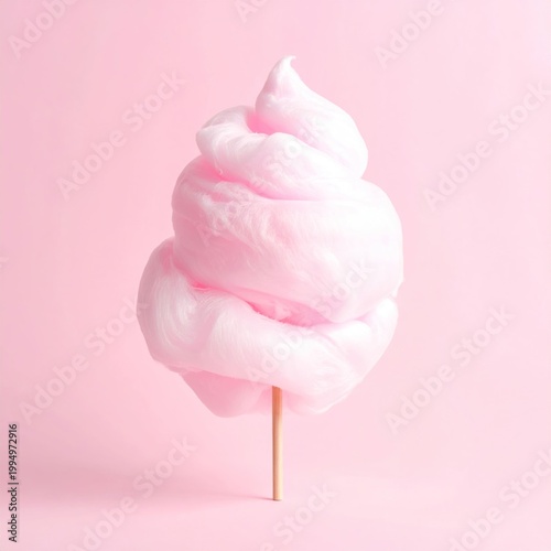 Pink cotton candy