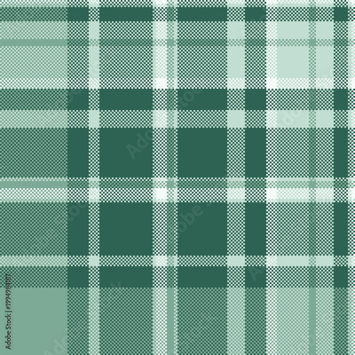 Season tartan plaid textile, repeating texture pattern fabric. Site check seamless background vector in teal and light colors.