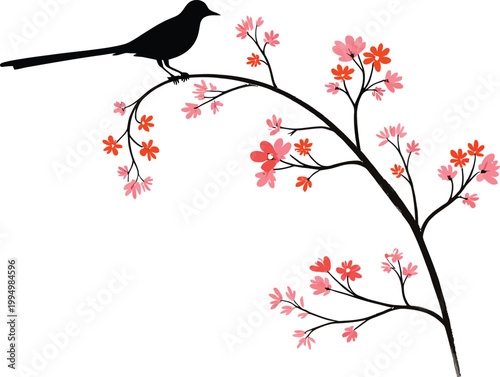 Vector design illustration with simple shapes