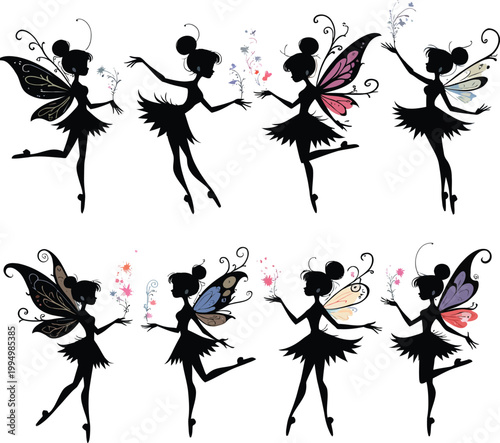 Vector design with colorful graphics and typography