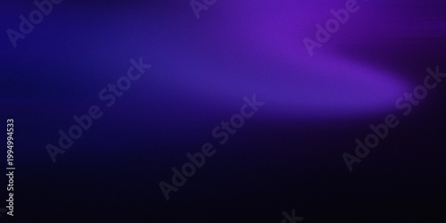Tableau sur toile A dark canvas with a vibrant purple glow emitting from the center