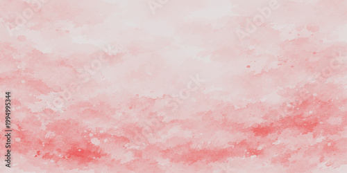 Bild auf Leinwand Abstract pink watercolor and red grunge texture design features an old paper pat