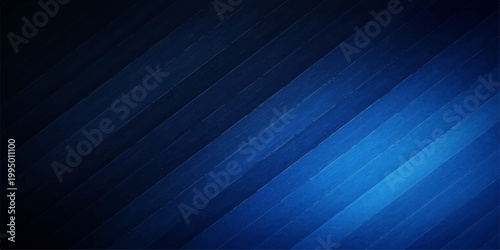 A dark blue abstract background features a futuristic digital design with light wave patterns and a motion blur texture resembling a deep sea underwater concept