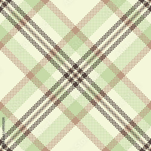 Bild auf Leinwand Book seamless vector tartan, repeat pattern textile plaid