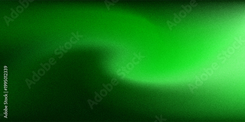 White green blurred gradient on dark grainy background, glowing light spot, copy space